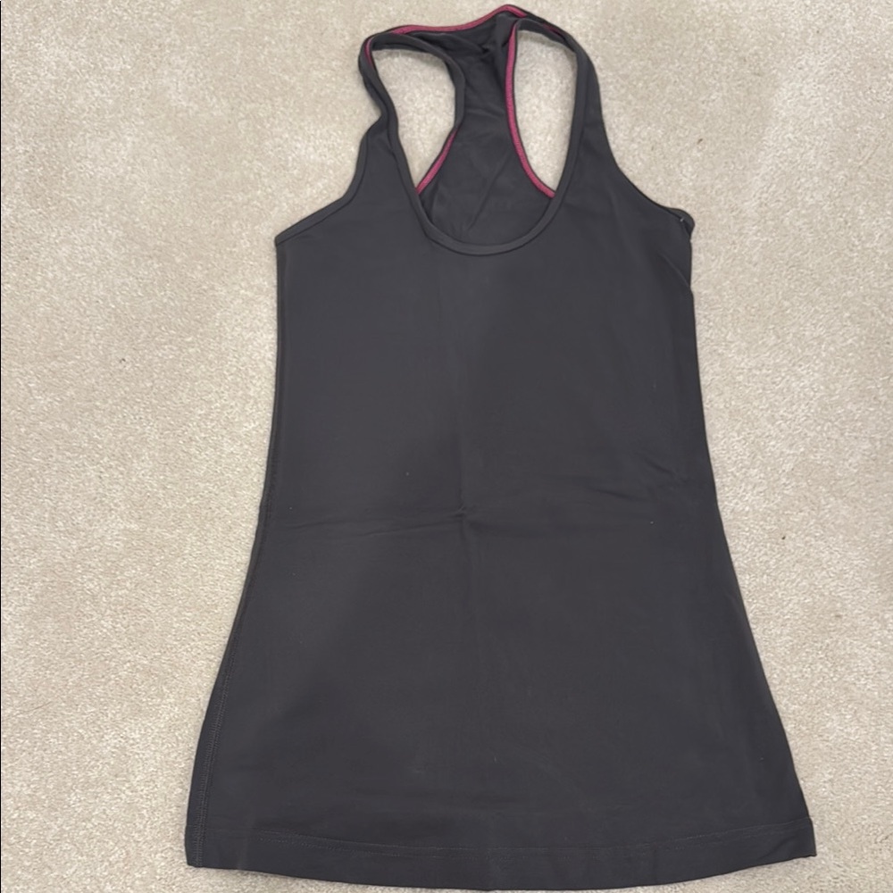 Lululemon Black Racerback Tank Top